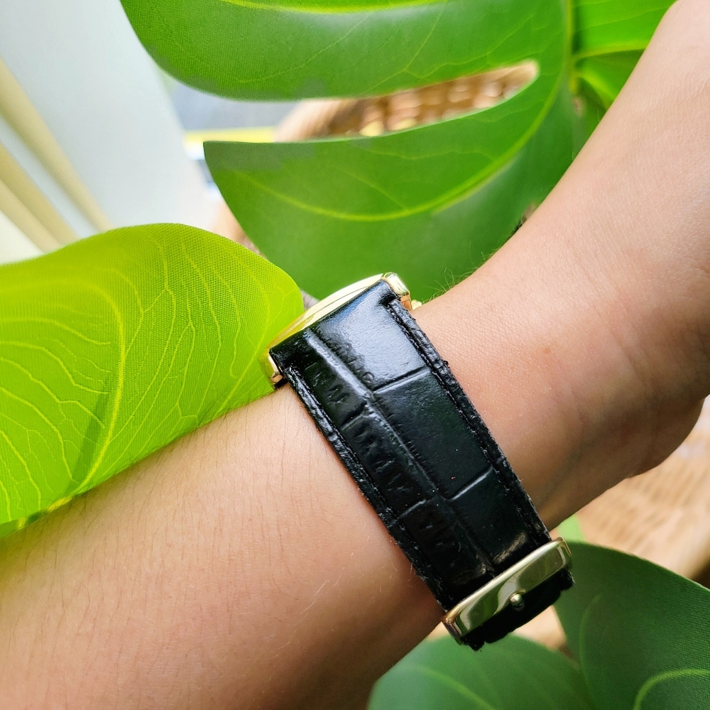 Vintage Limit Black Leather Watch - Picture 6 of 8